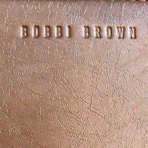 NWOT Bobbi Brown Rose Gold Make Up Bag